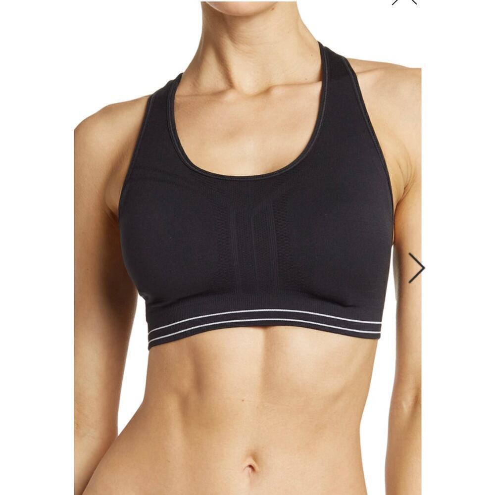 NWOT Lunaire Classic Medium Impact Racerback Sports Bra Size Medium